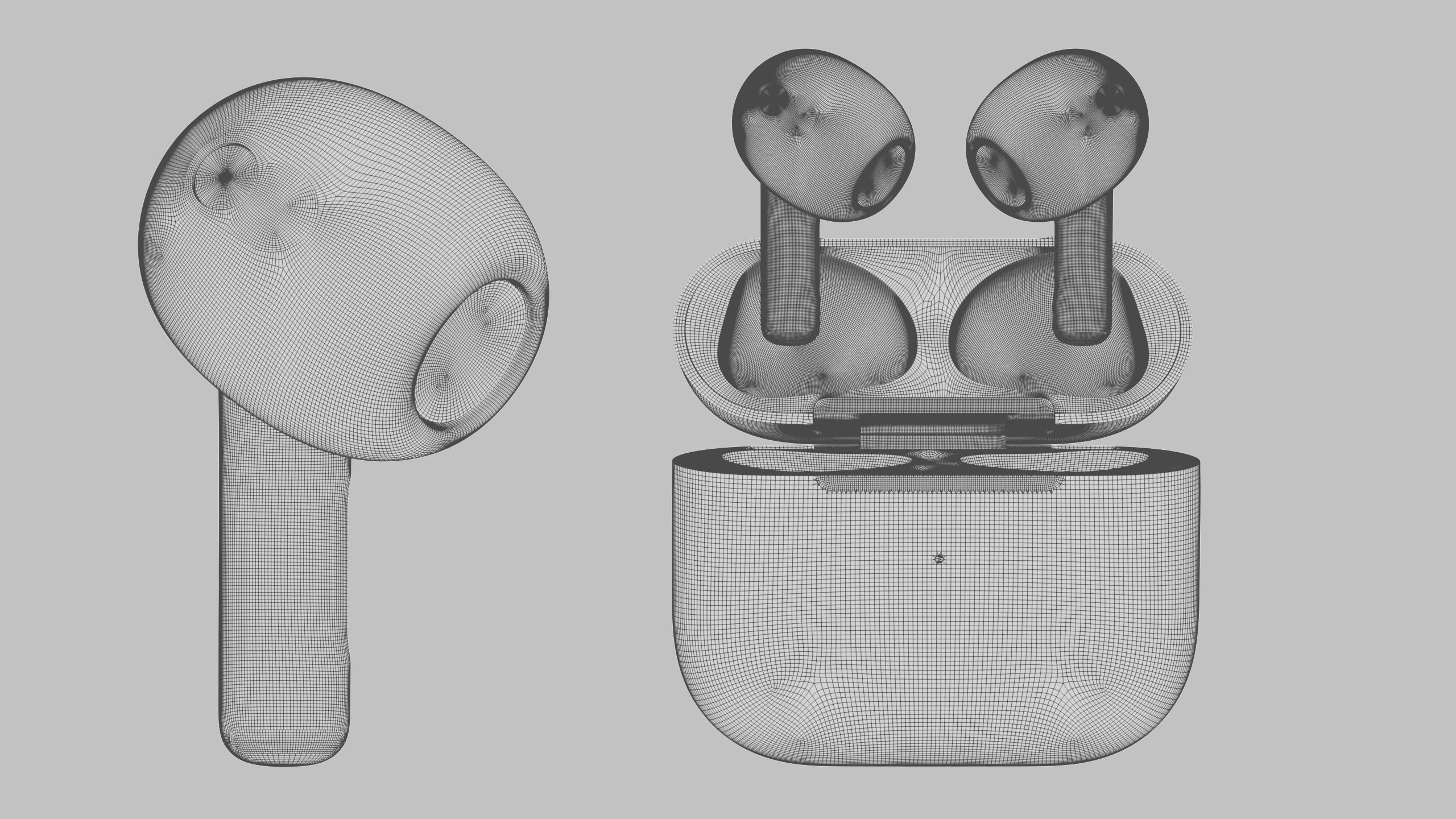 Apple AirPods - 3rd Generation - HQ 3D Model 3D model_5