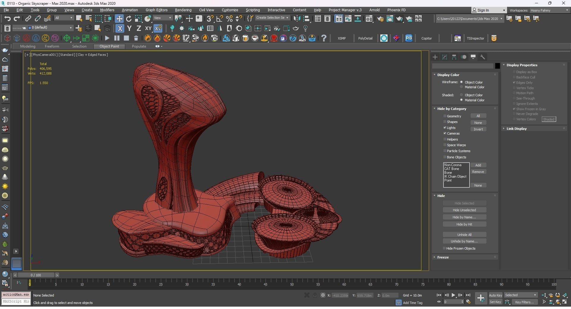 0113 - Organic Skyscraper 3D model_23