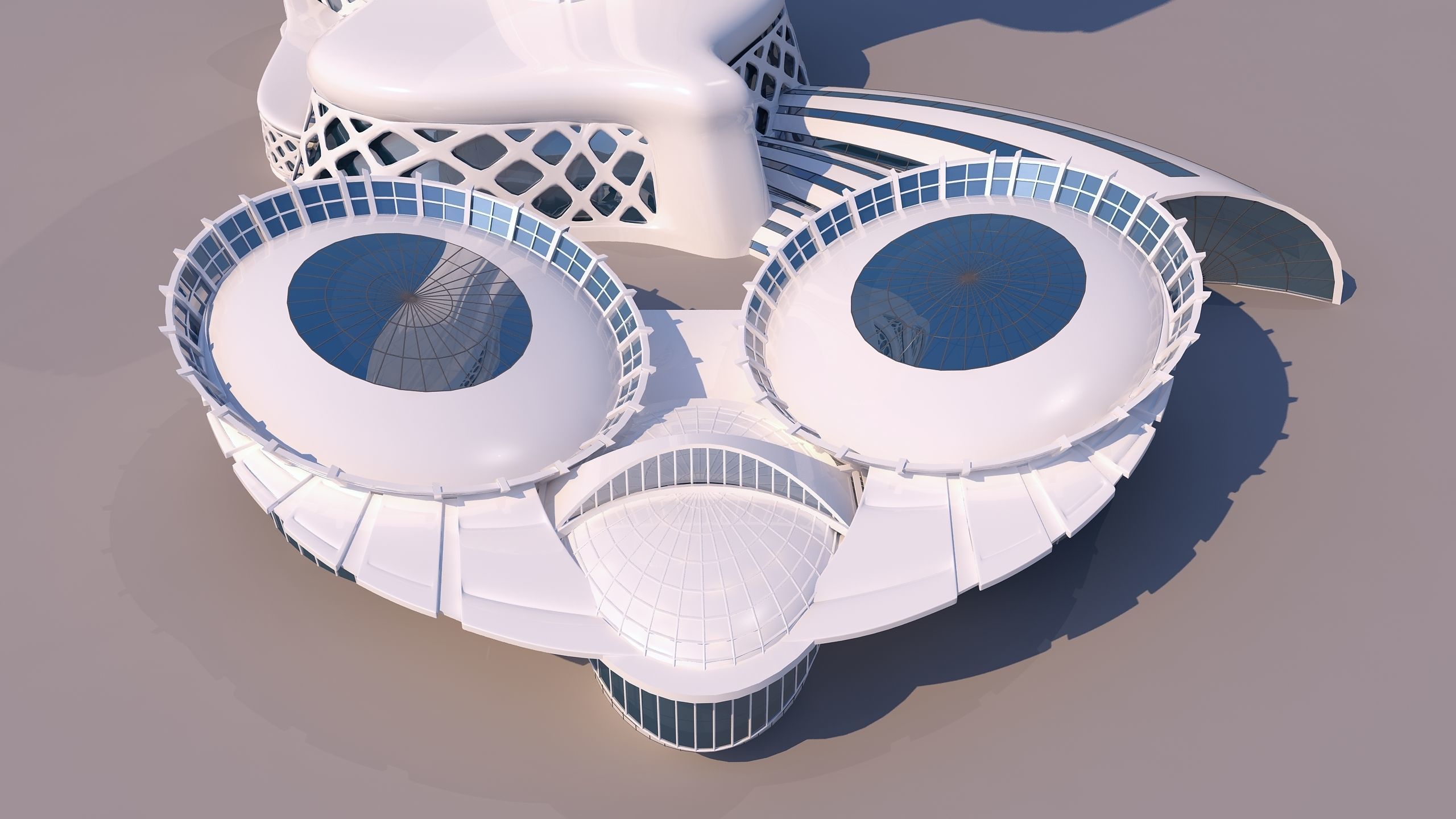 0113 - Organic Skyscraper 3D model_6