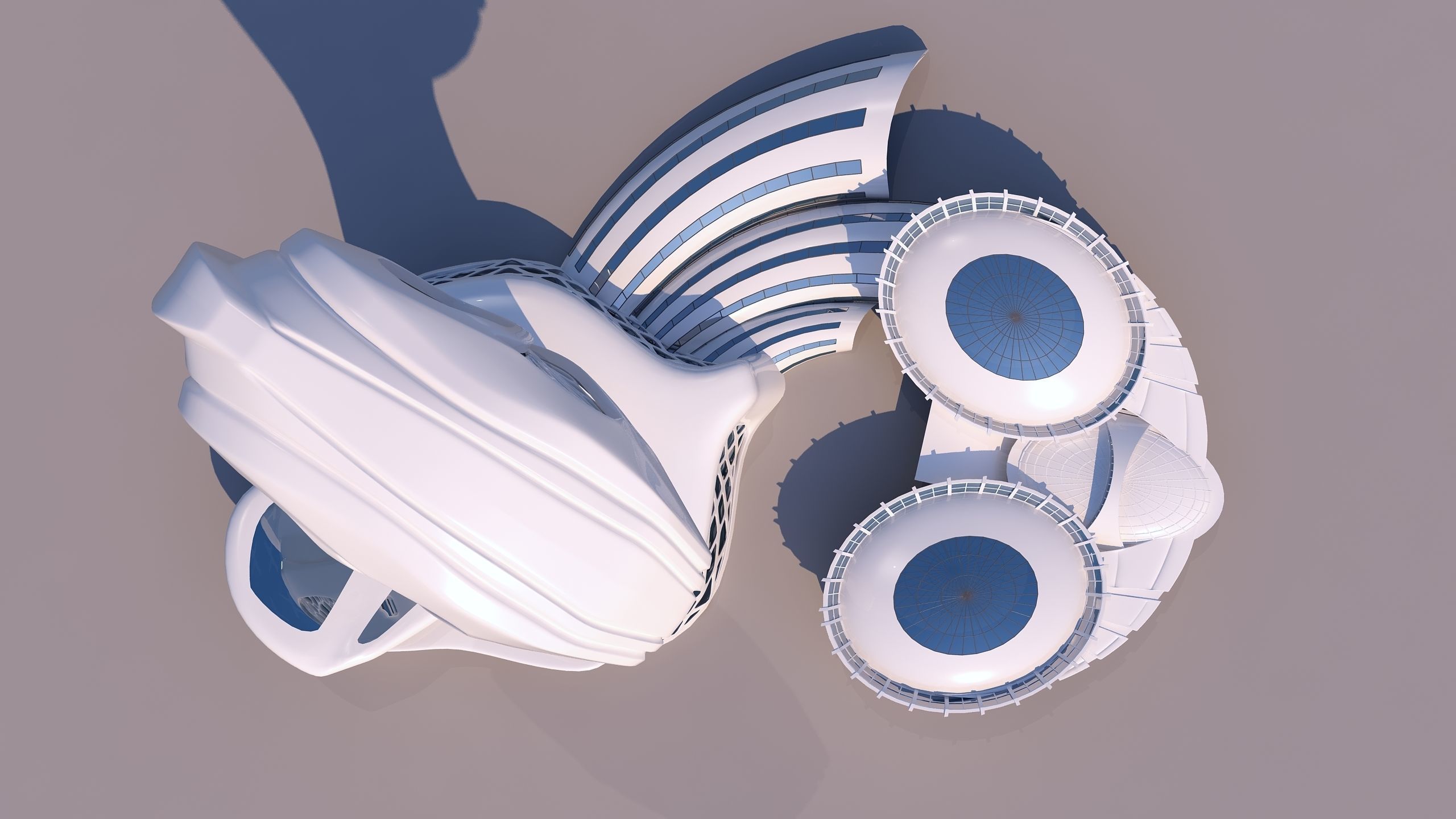 0113 - Organic Skyscraper 3D model_7