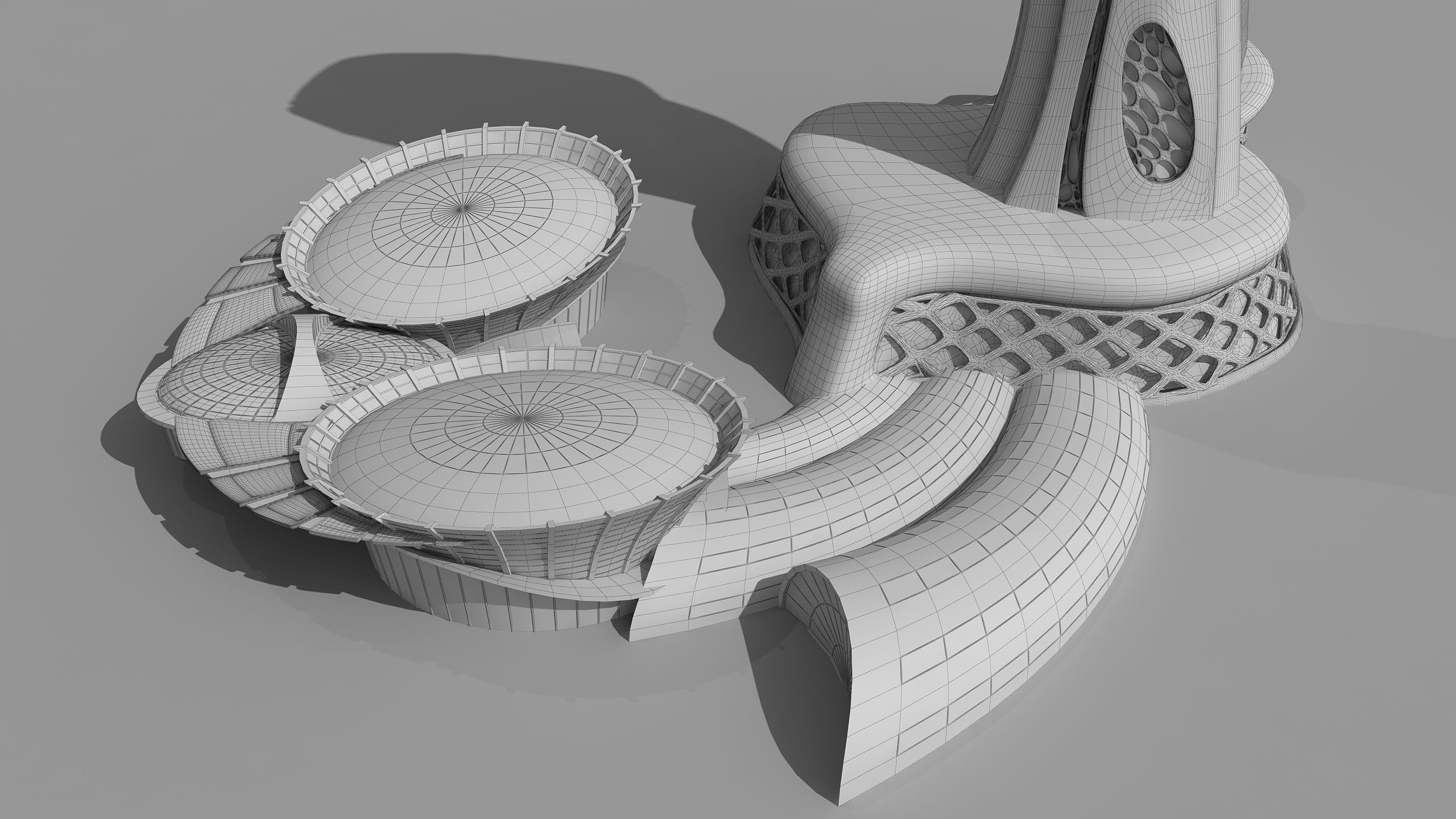 0113 - Organic Skyscraper 3D model_13