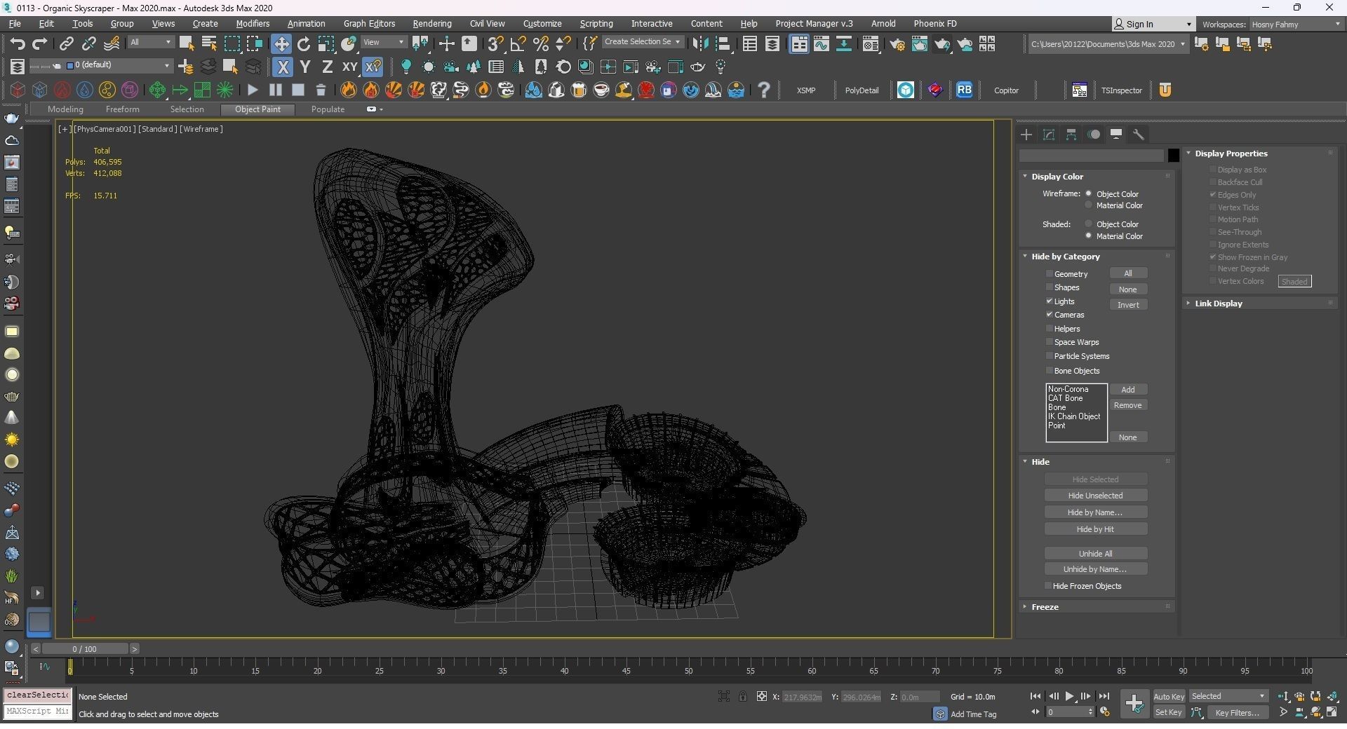 0113 - Organic Skyscraper 3D model_21
