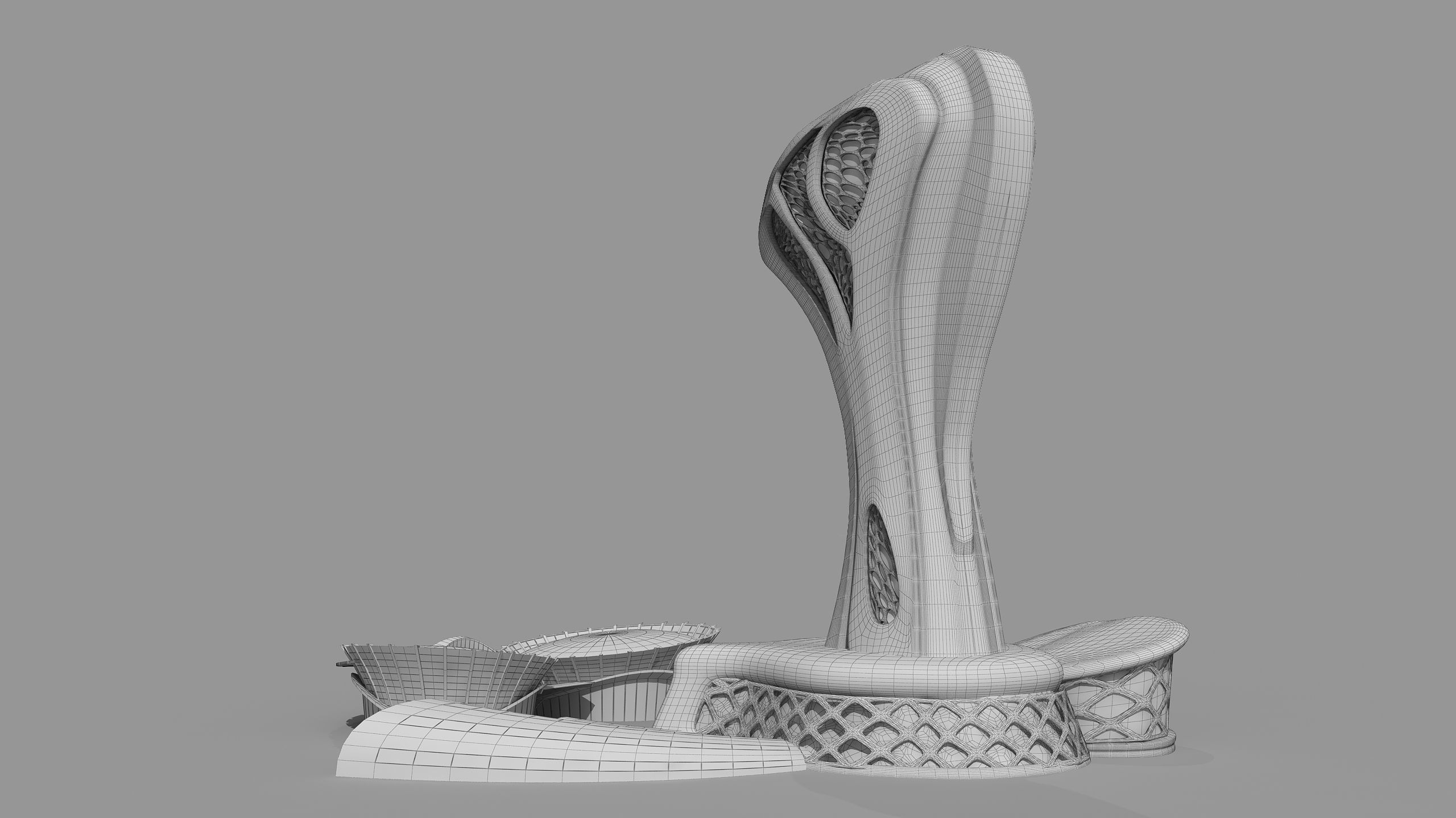 0113 - Organic Skyscraper 3D model_18