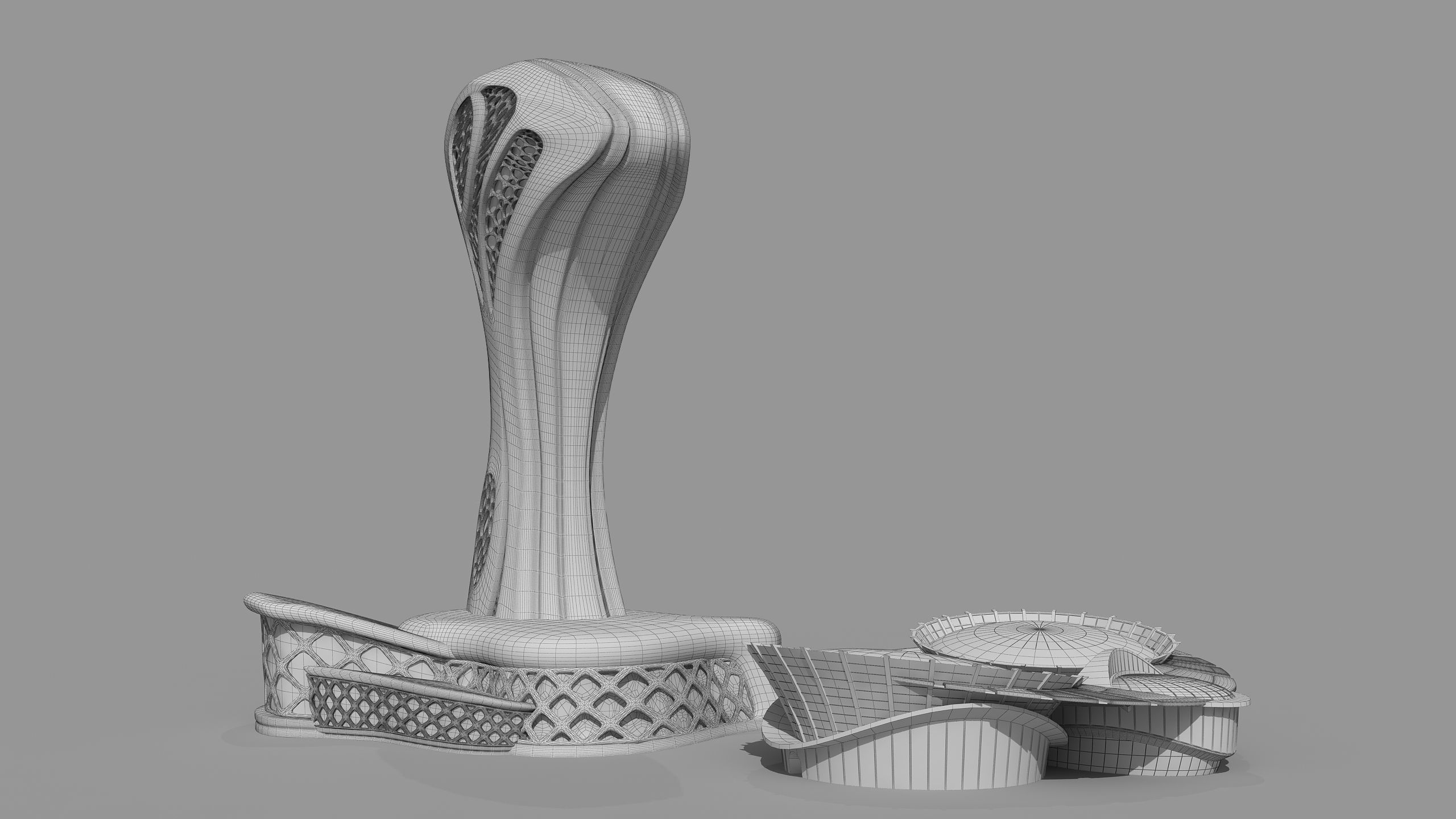 0113 - Organic Skyscraper 3D model_15