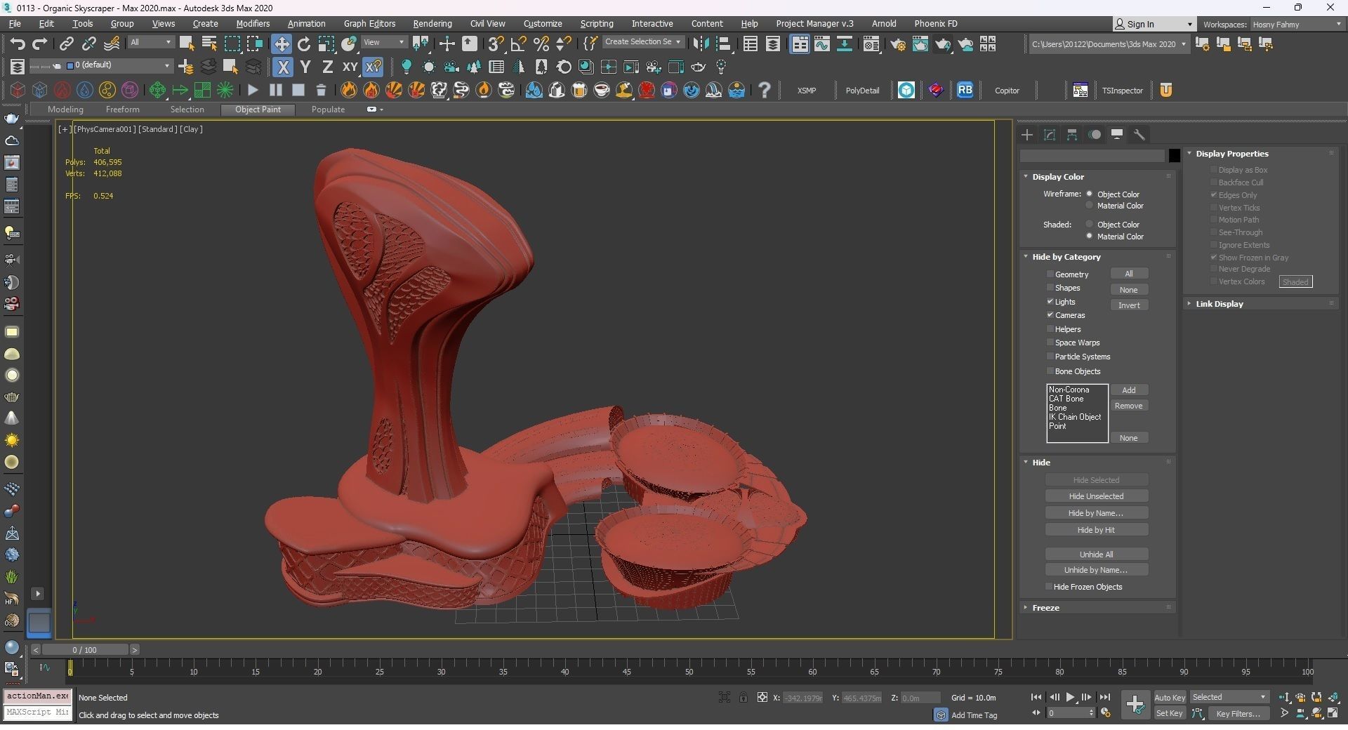0113 - Organic Skyscraper 3D model_22