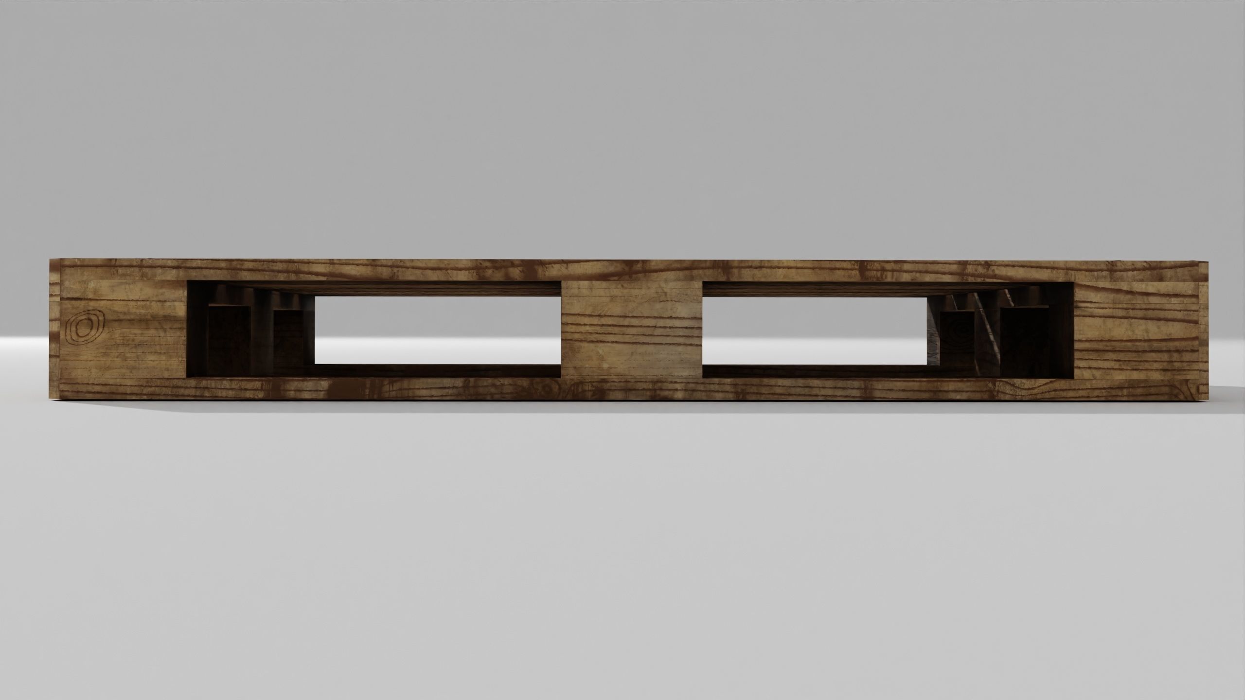 Wooden pallet 02 3D model_20