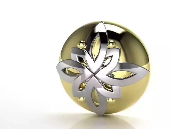 earring curcle 3D print model