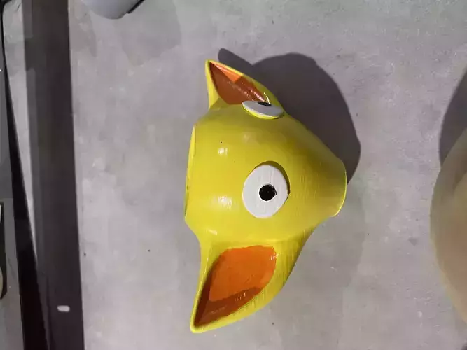 Yellow Pikmin Planter 3D