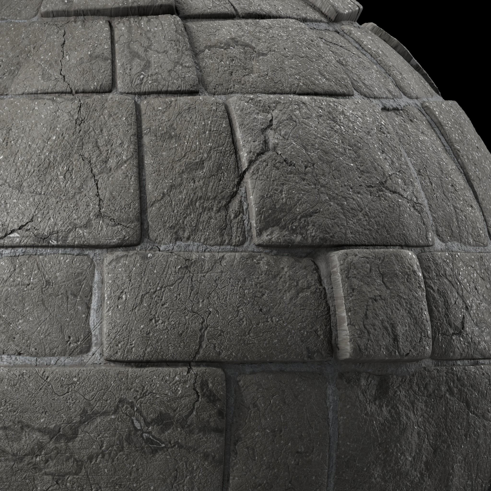 Texture Stone Wall Materials 40 Stone walls Sbsar Pbr 4k Seamless VR