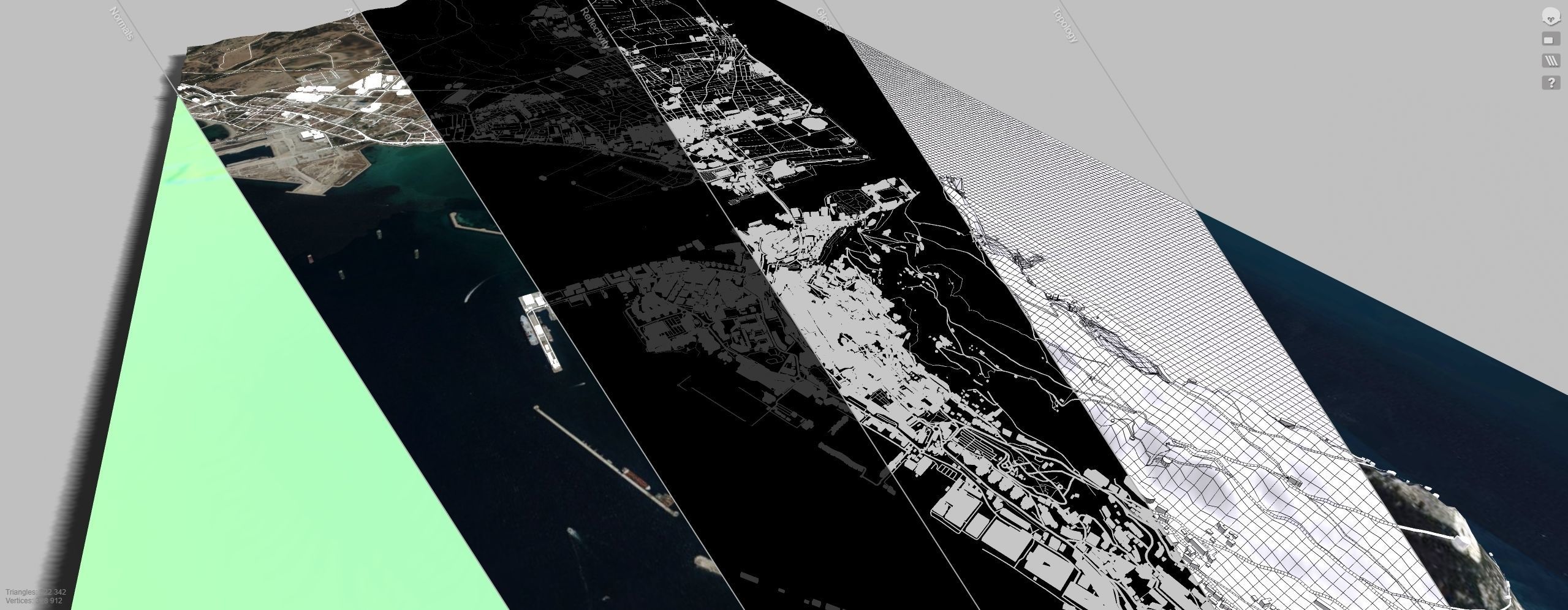 Gibraltar British overseas 3D model_11