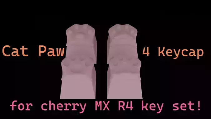 Cat Paw Keycaps