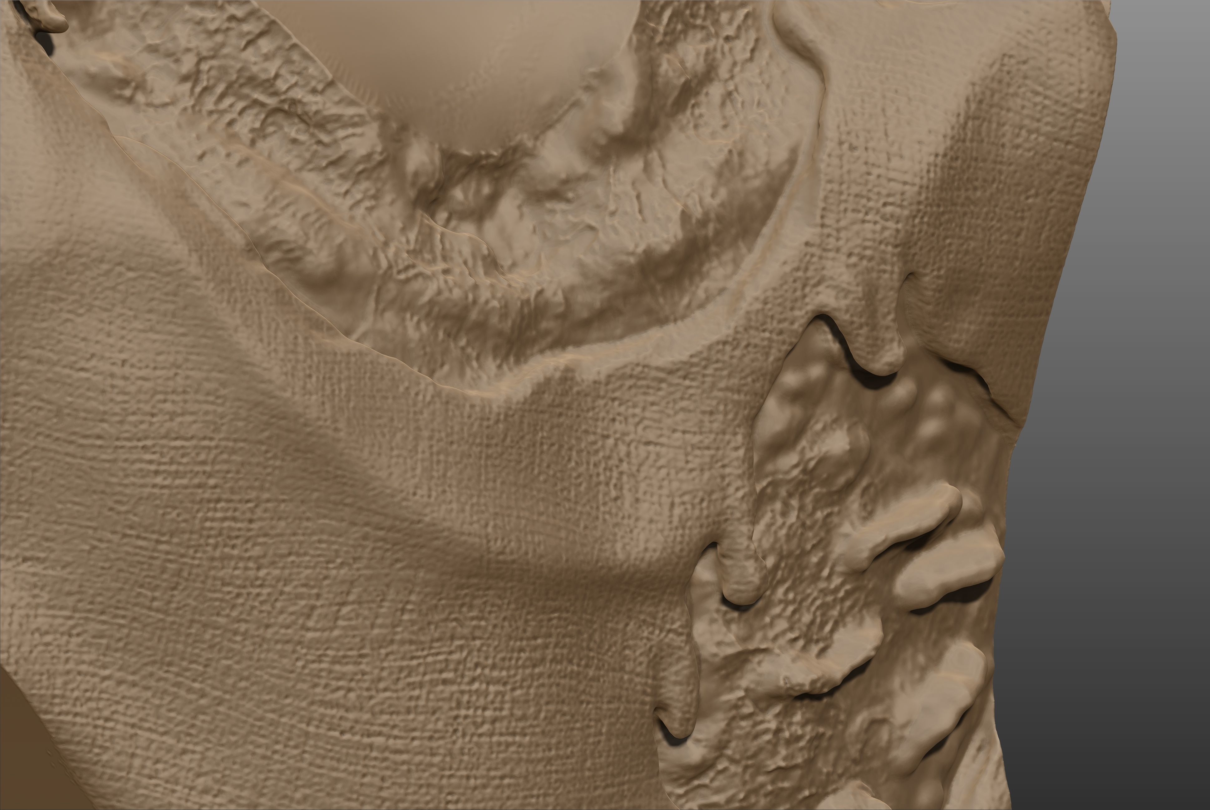 THE LAST OF US - CLICKER-BUST-MALE 3D print model_9