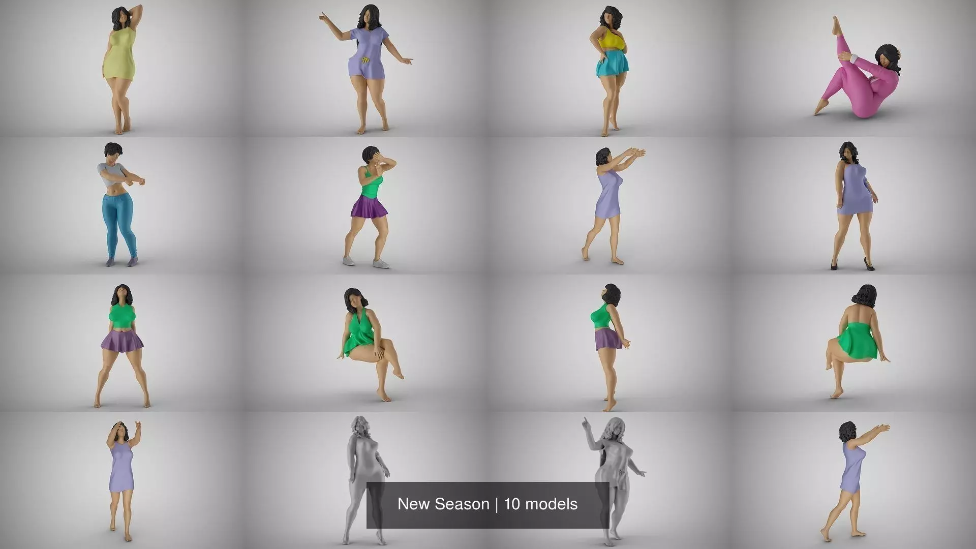 New Season 3D Model Collection_0