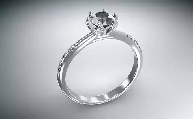 Solitaire Ring  0236