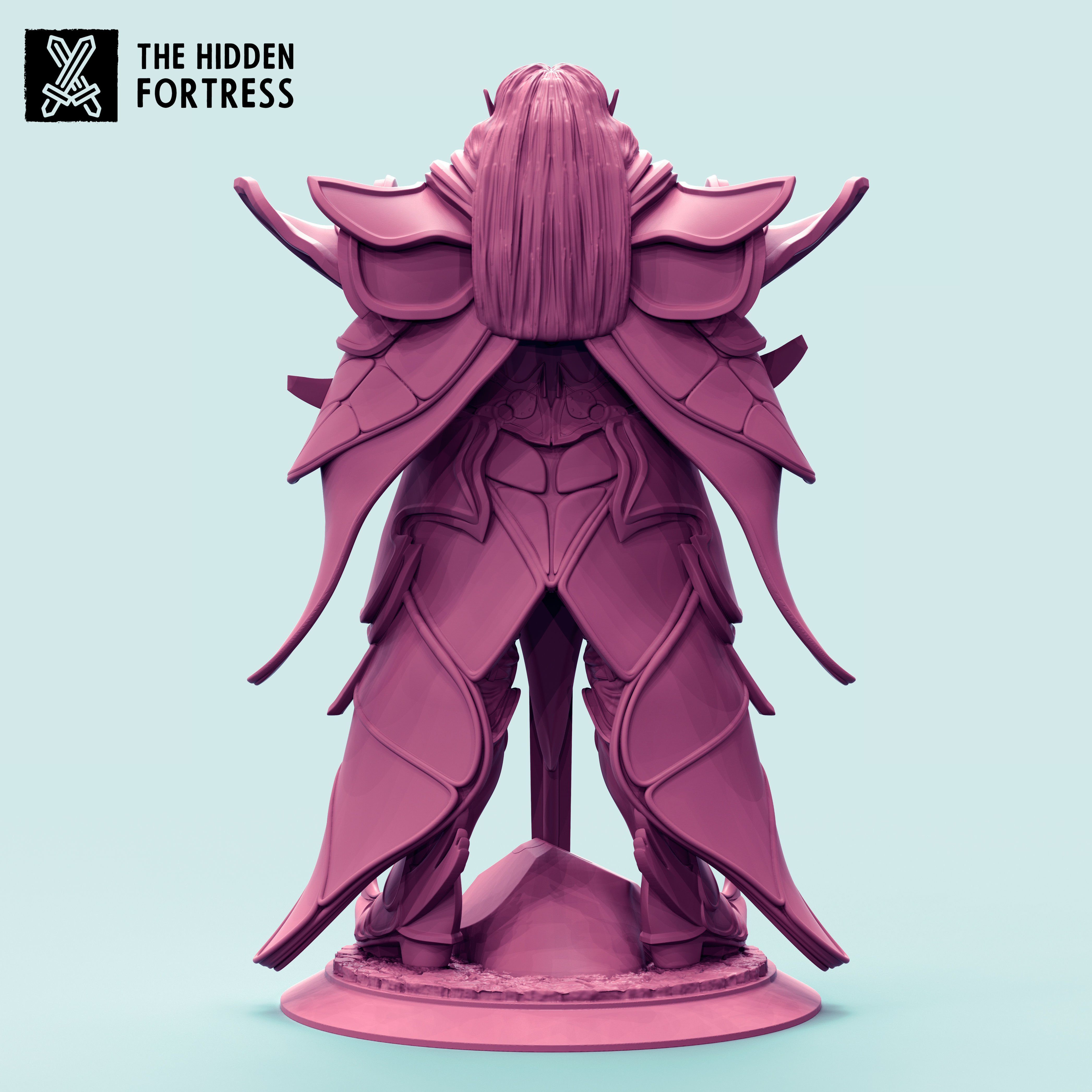 Eoin Elf Paladin 3D print model_1