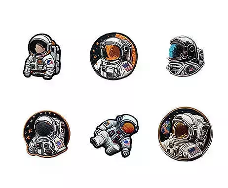 6 Astronaut patch starter pack Texture