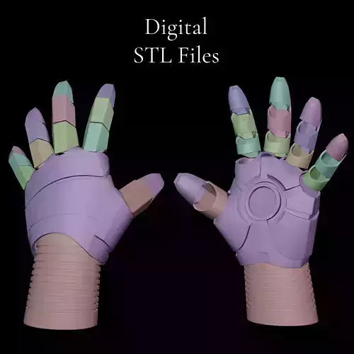 General Use Iron Man Hand Glove 3D print model
