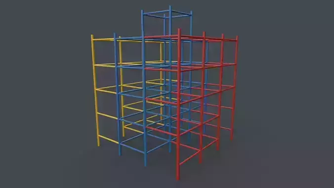 PBR Outdoor Playground Steel Climbing Bars A