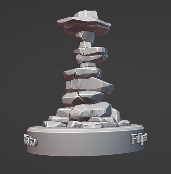 Todo lo puedo en Cristo - SUD - monticulos 3D print model_5