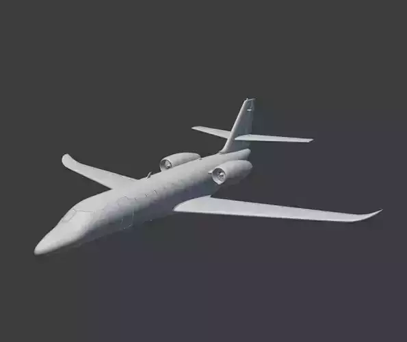 Cessna 680 Citation Sovereign 3D print model