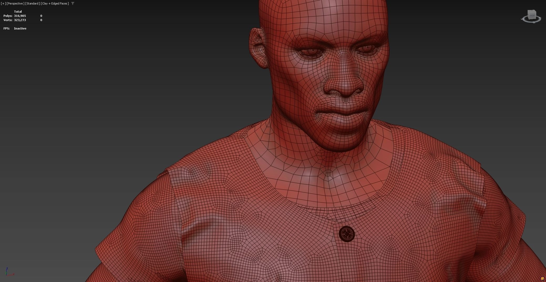 Medieval Village Character 3D model_22