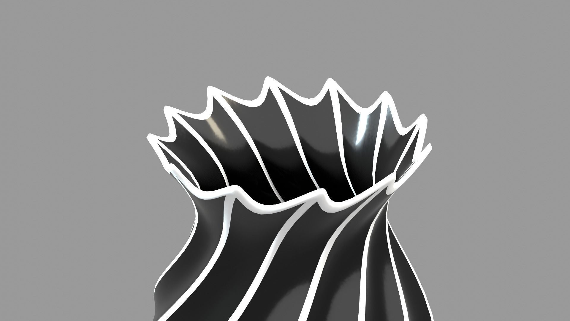 Vase porcelain 4 3D model_17