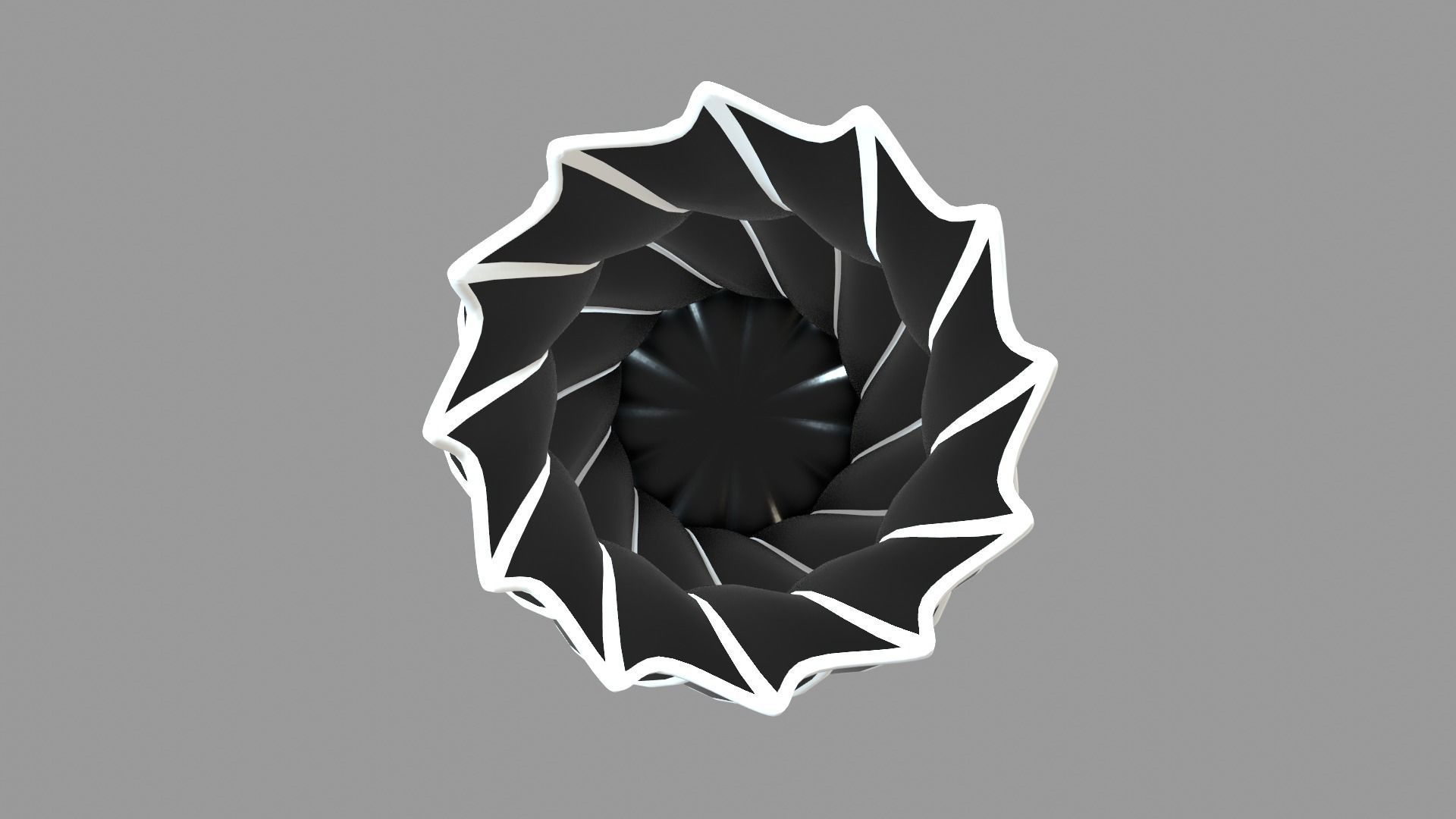 Vase porcelain 4 3D model_14