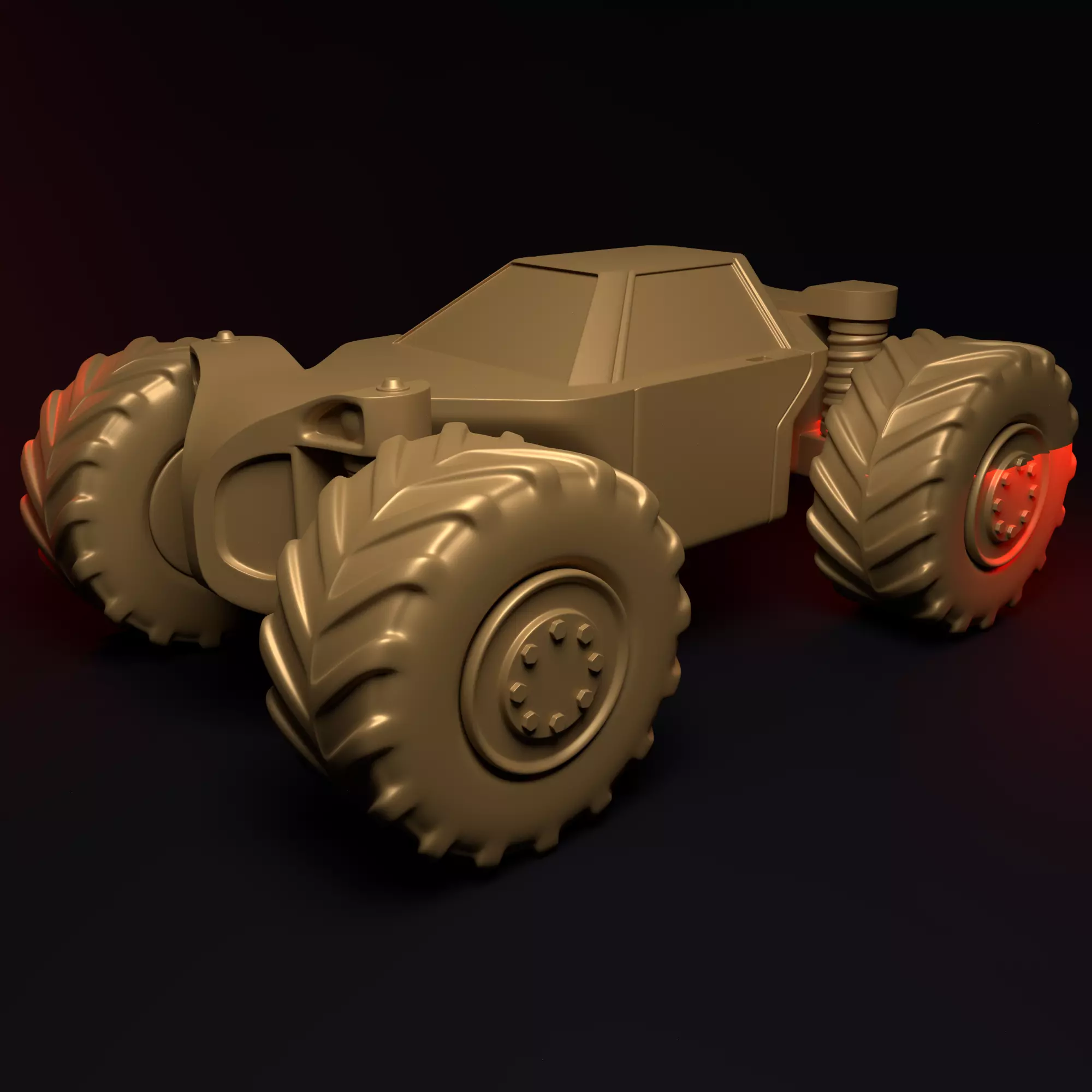 CAR BUGGY Free 3D print model