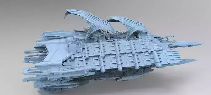 Grand Hutt sail barge 3D model