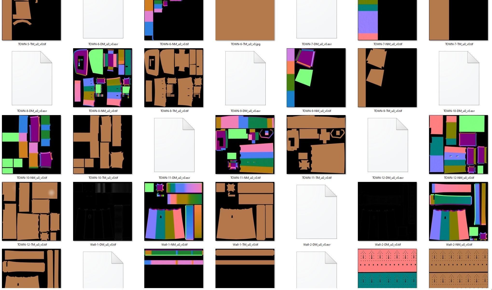Al-Turaif UNESCO world heritage -INTACT Low-poly 3D model_10