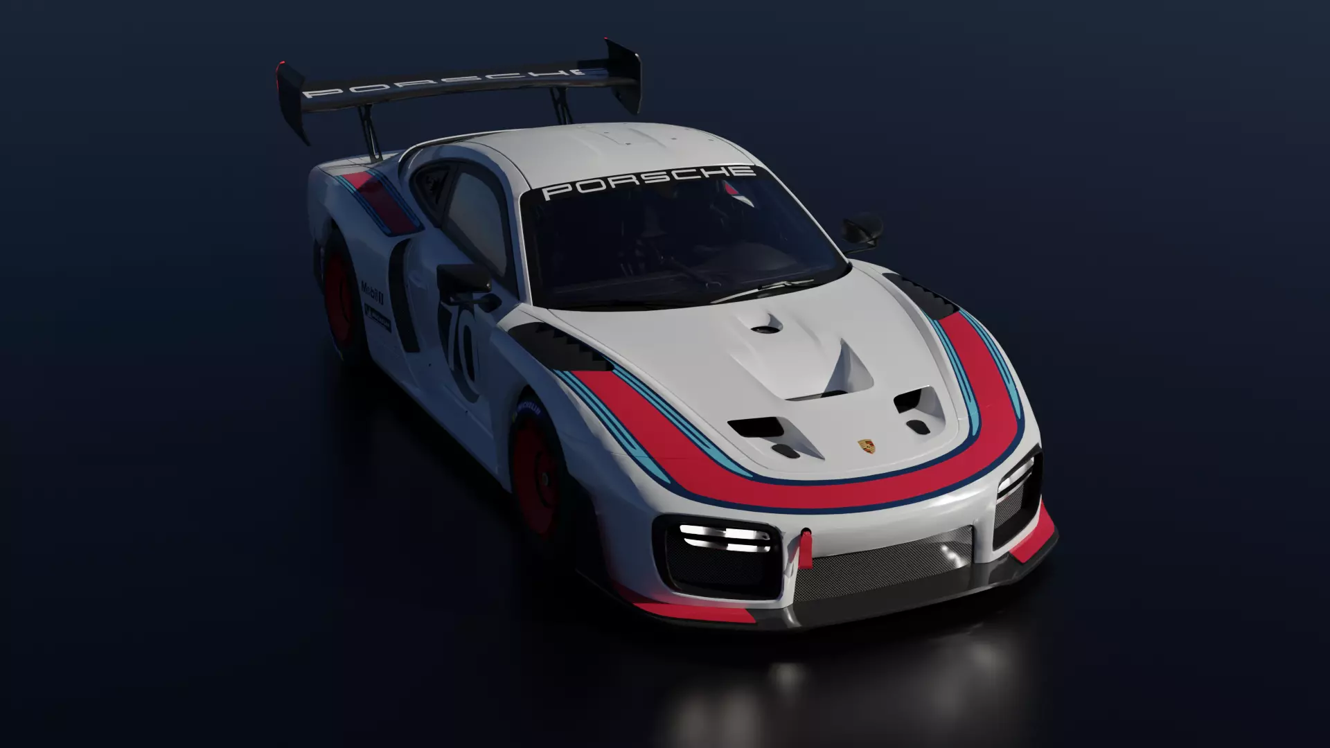 2020 Porsche 935 - DMAX Designs 3D model_0