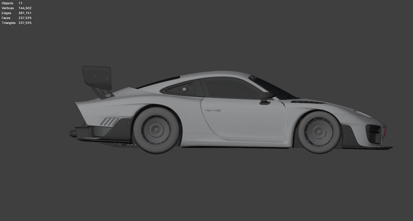 2020 Porsche 935 - DMAX Designs 3D model_11