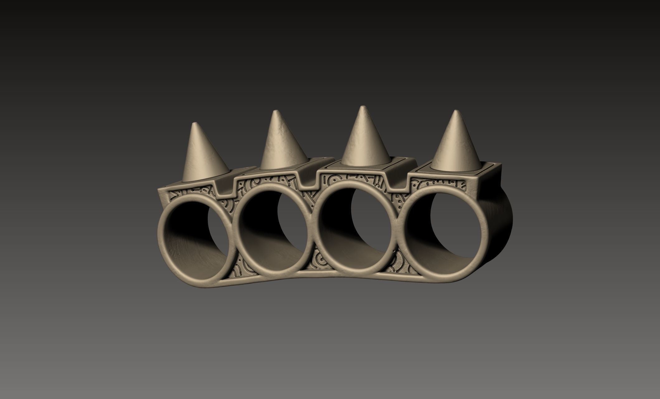Black Krrsantan armor for cosplay 3D print model_3