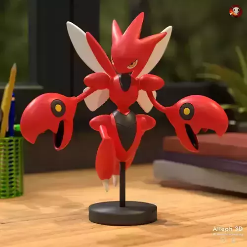 Pokemon scizor 3D print model