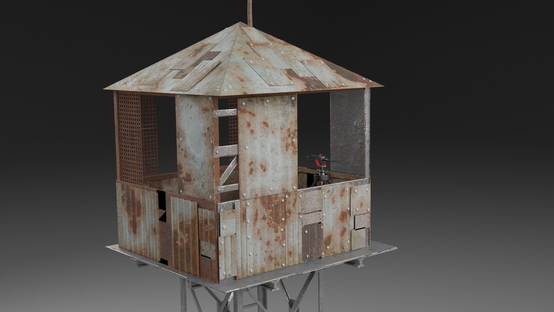Apocalypse Tower 3D model_1