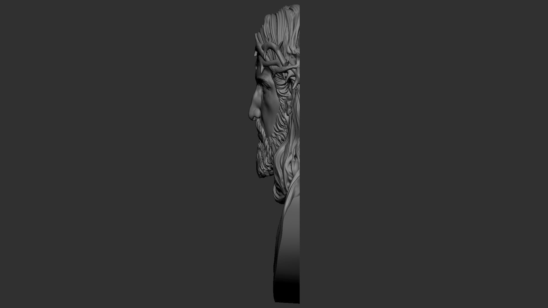 Jesus Relief 10 3D print model_18