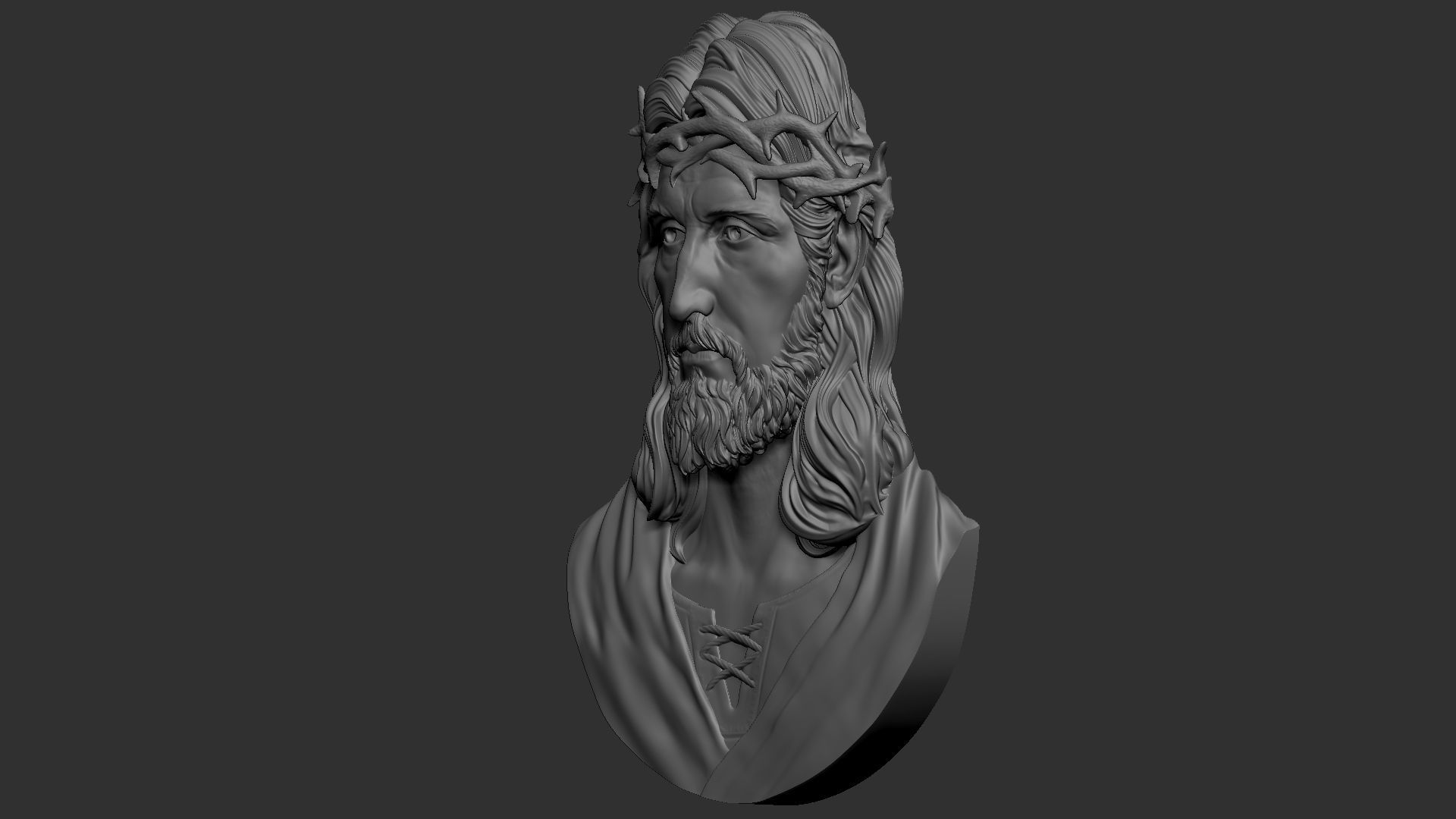 Jesus Relief 10 3D print model_16
