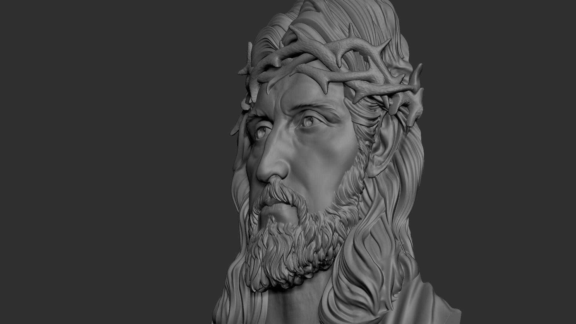 Jesus Relief 10 3D print model_9