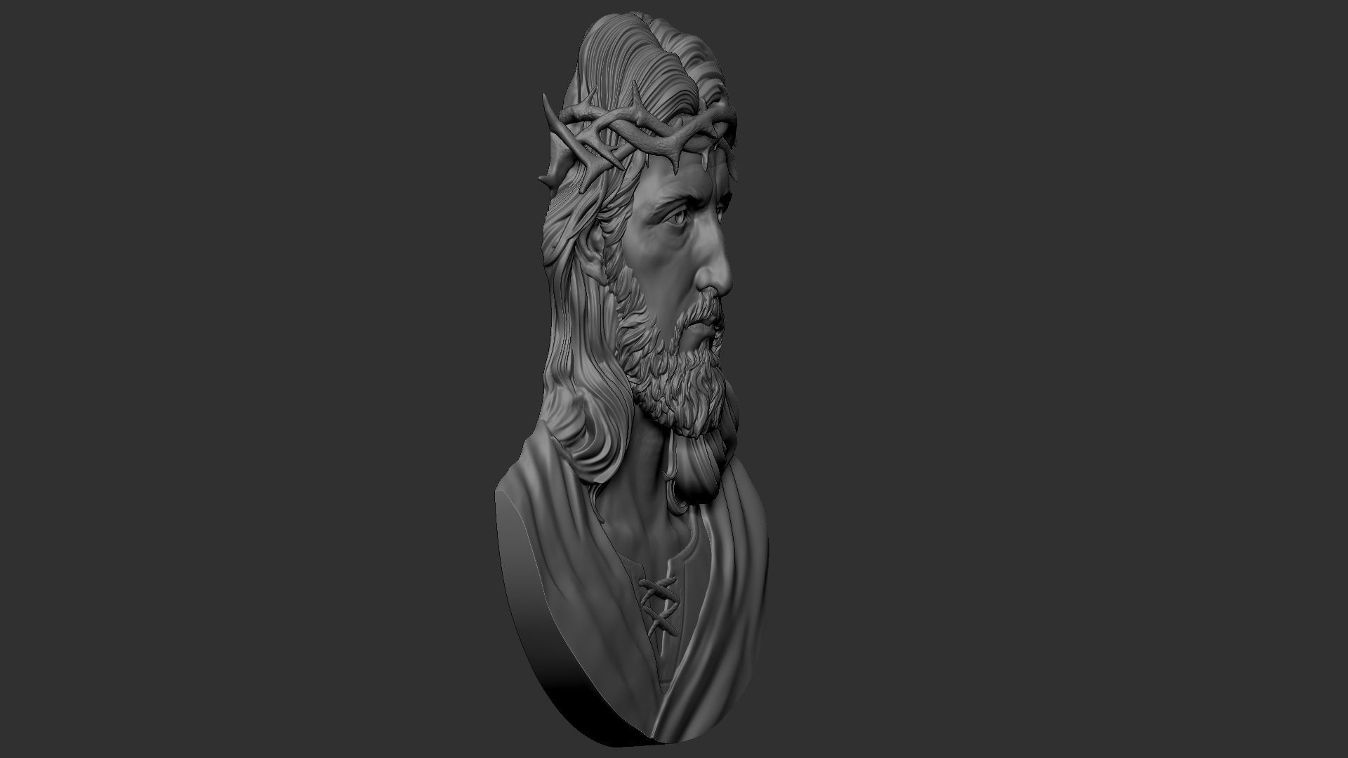 Jesus Relief 10 3D print model_6