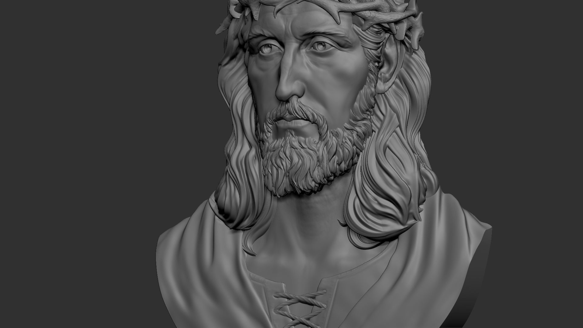 Jesus Relief 10 3D print model_4