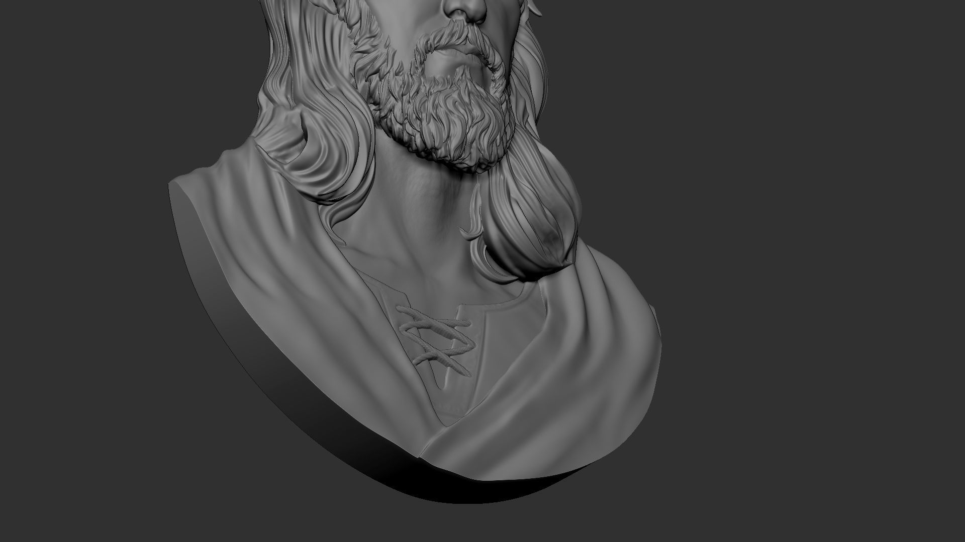 Jesus Relief 10 3D print model_2