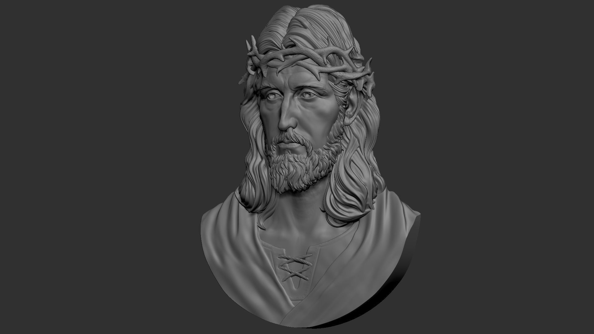 Jesus Relief 10 3D print model_15
