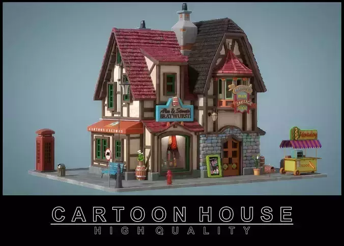 Cartoon House 20