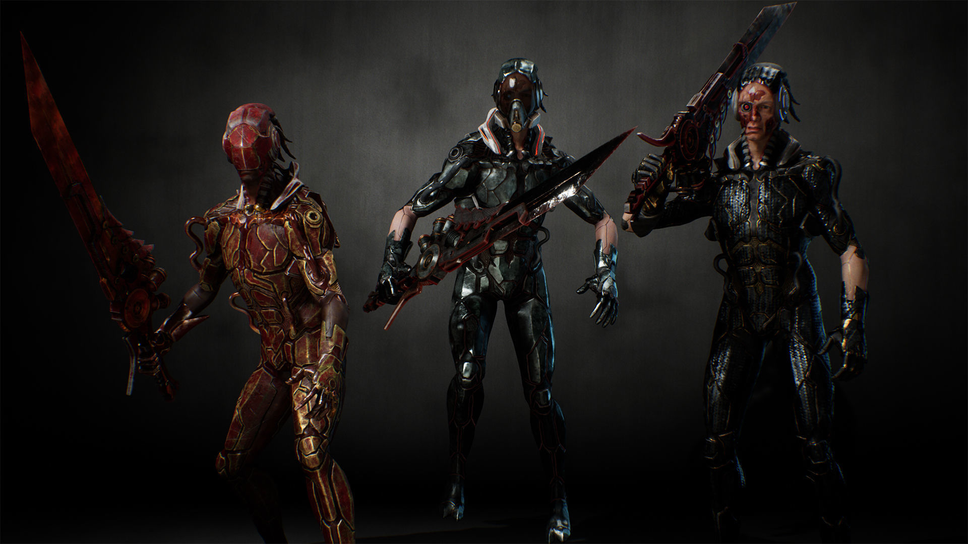 Biochemical Monster 05 Low-poly 3D model_10