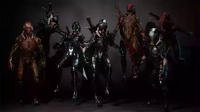 Biochemical Monster 05 Low-poly 3D model Biochemical Monster 05 Low-poly 3D model