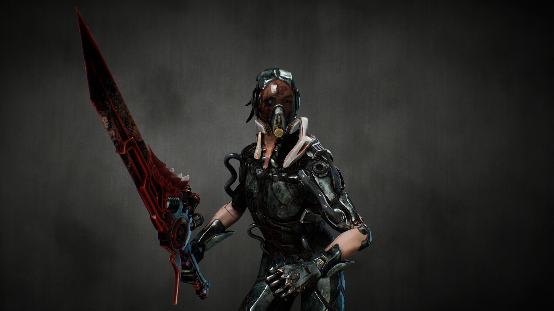 Biochemical Monster 05 Low-poly 3D model_7