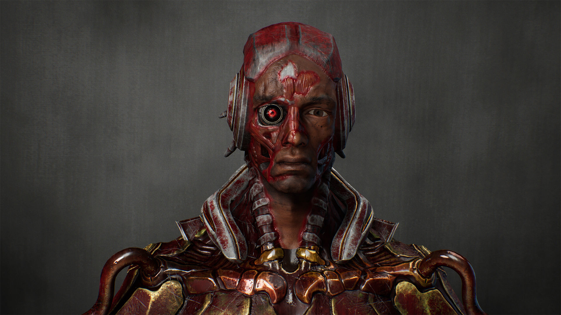 Biochemical Monster 05 Low-poly 3D model_20