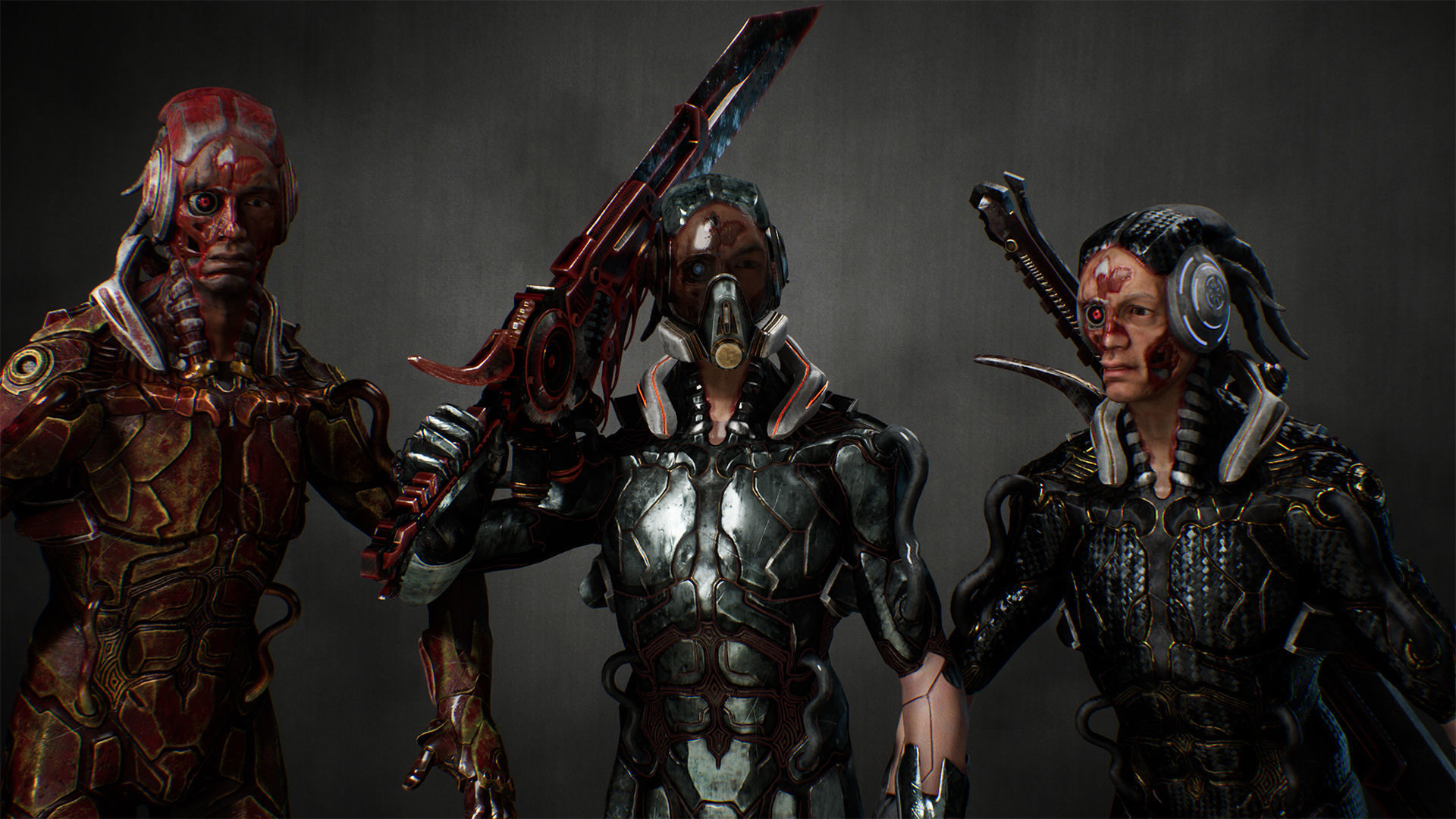 Biochemical Monster 05 Low-poly 3D model_12