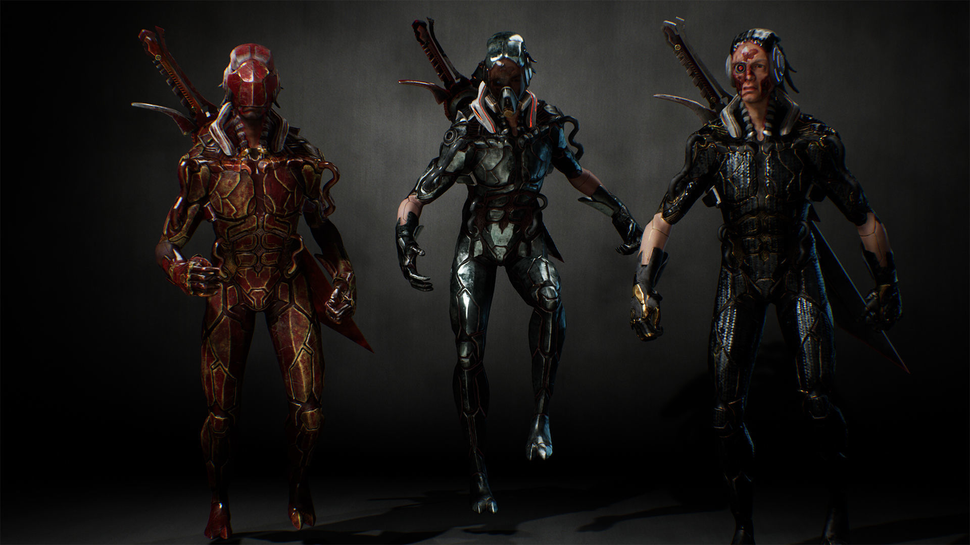 Biochemical Monster 05 Low-poly 3D model_23