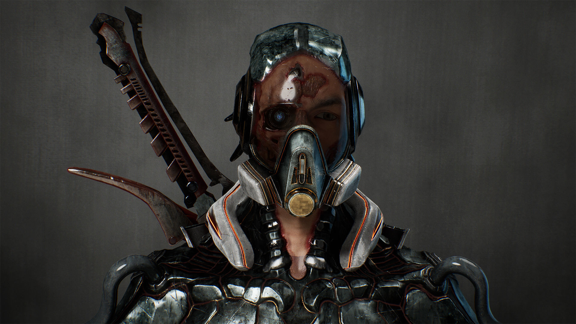 Biochemical Monster 05 Low-poly 3D model_24